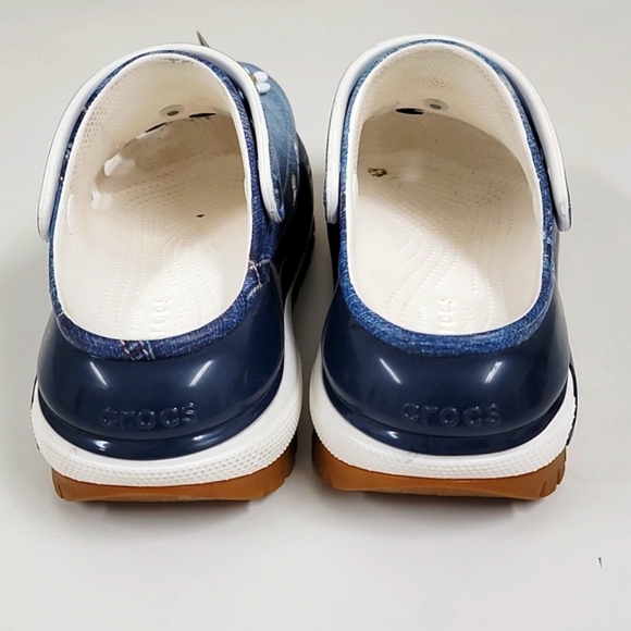 Mega Crush Denim Clog Crocs Classic Women’s - Picture 3 of 13